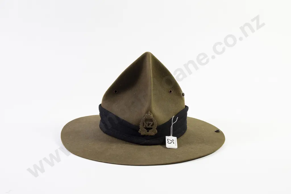 NZ WWII 'Lemon Squeezer' Hat Image 1++