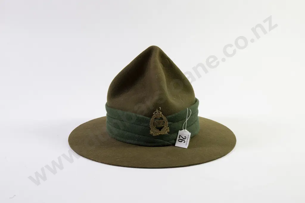 NZ WWII 'Lemon Squeezer' Hat Image 1++