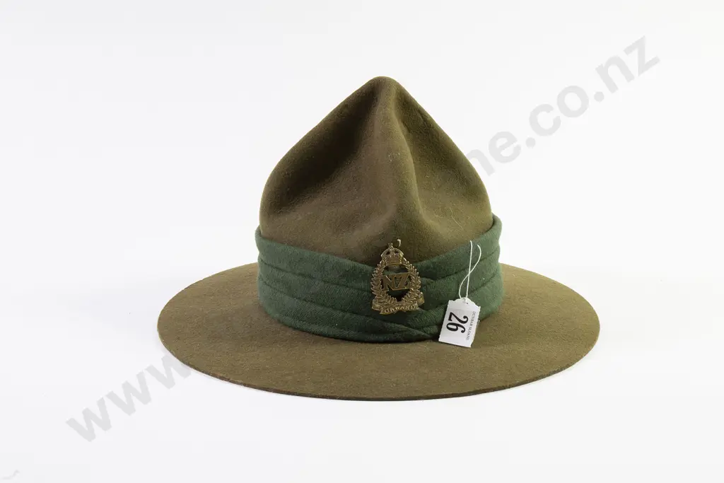 NZ WWII 'Lemon Squeezer' Hat Image 1++