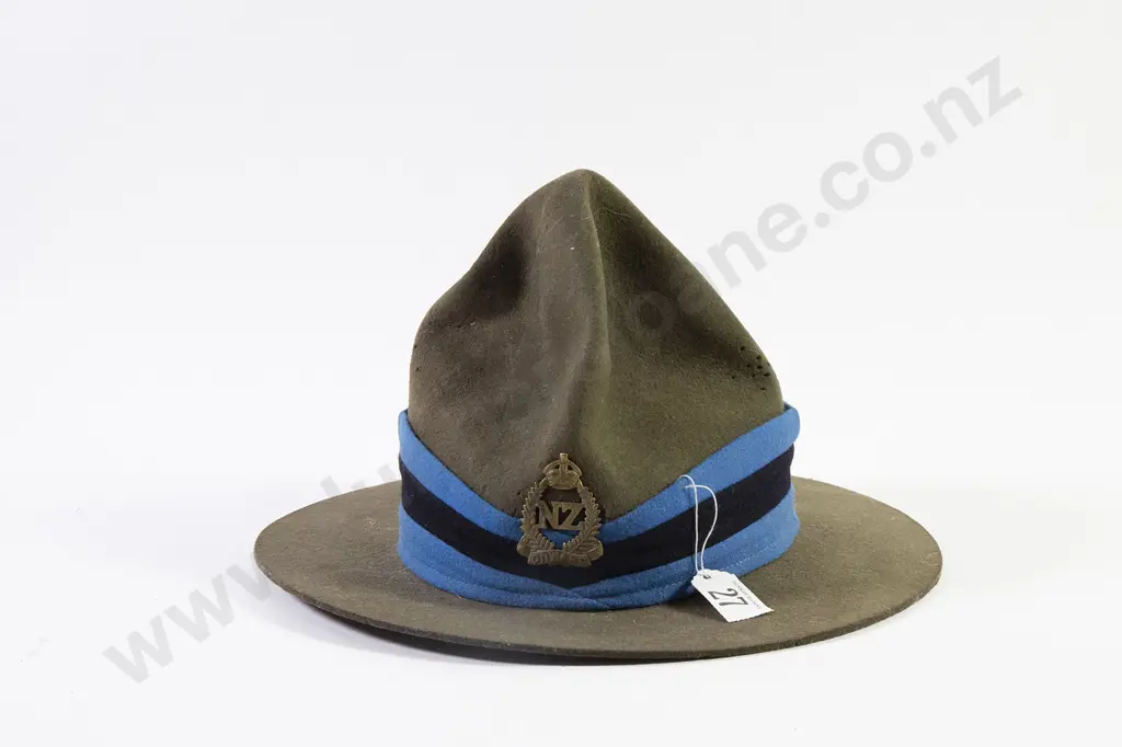 NZ WWII 'Lemon Squeezer' Hat Image 1++