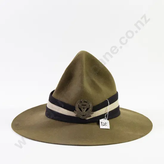 NZ WWII 'Lemon Squeezer' Hat