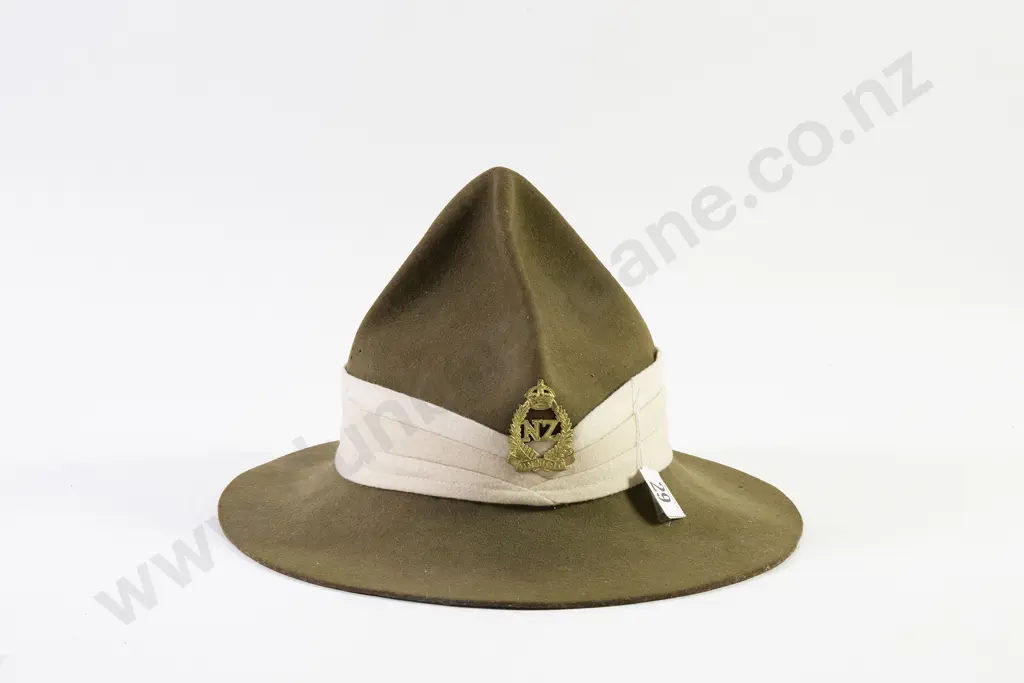 NZ WWII 'Lemon Squeezer' Hat Image 1++
