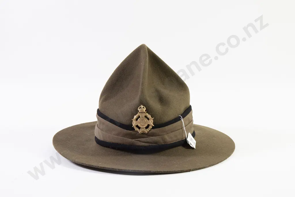 NZ WWII 'Lemon Squeezer' Hat Image 1++