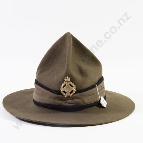 NZ WWII 'Lemon Squeezer' Hat