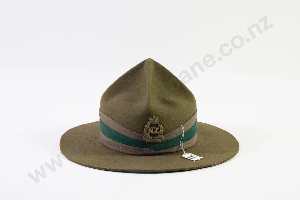 NZ WWII 'Lemon Squeezer' Hat Image 1++