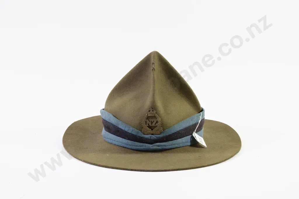 NZ WWII 'Lemon Squeezer' Hat Image 1++