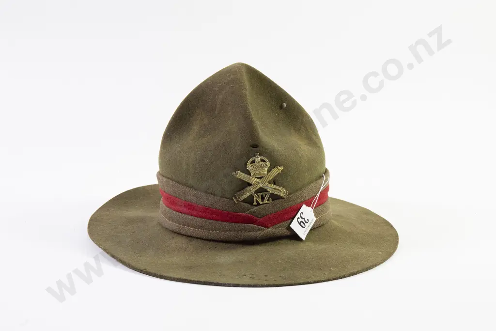 NZ WWII 'Lemon Squeezer' Hat Image 1++