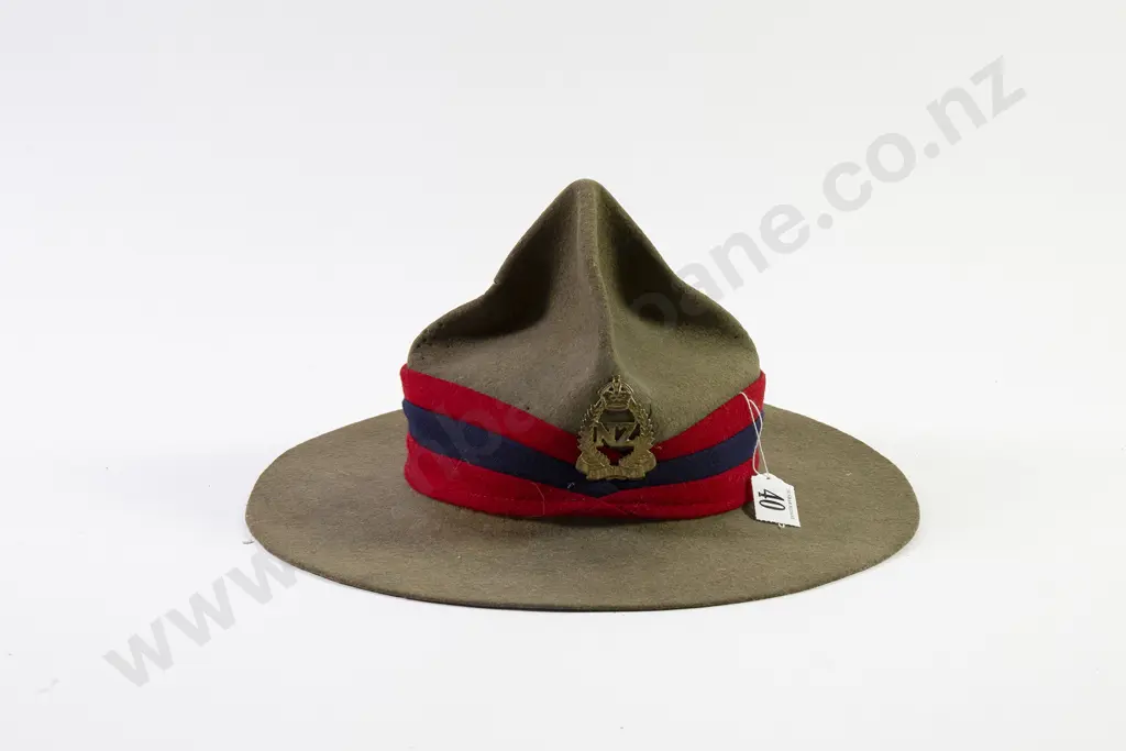 NZ WWII 'Lemon Squeezer' Hat Image 1++