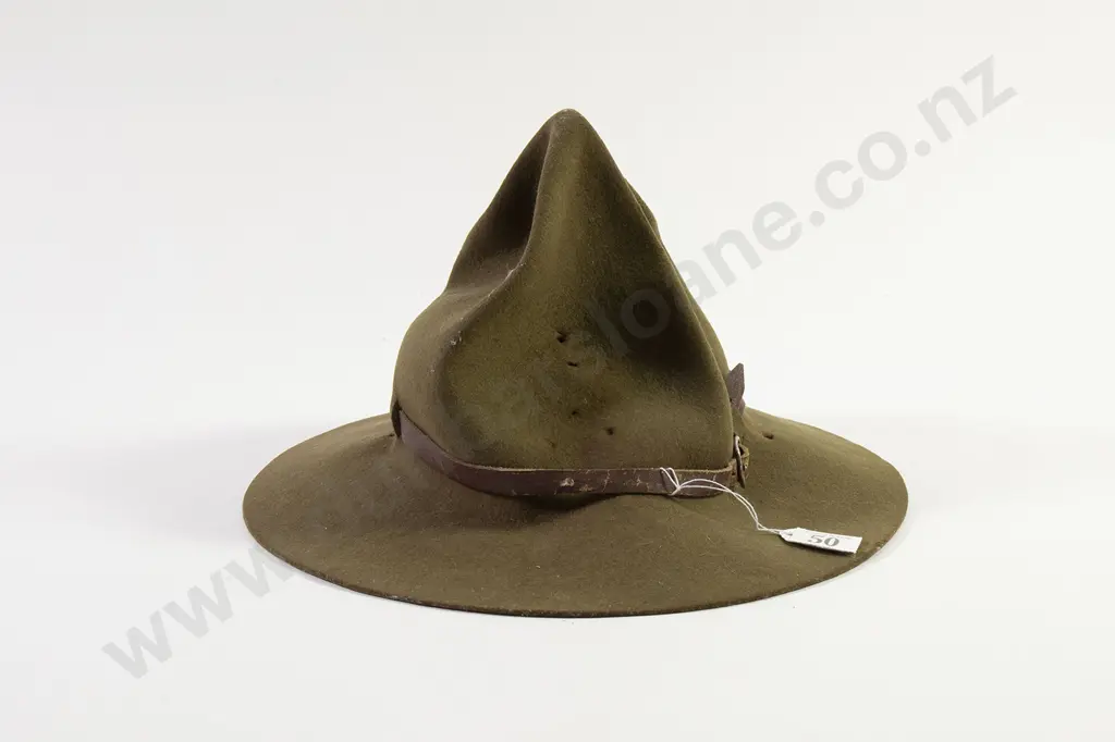 Early C20th Scout 'Lemon Squeezer' Hat Image 1++