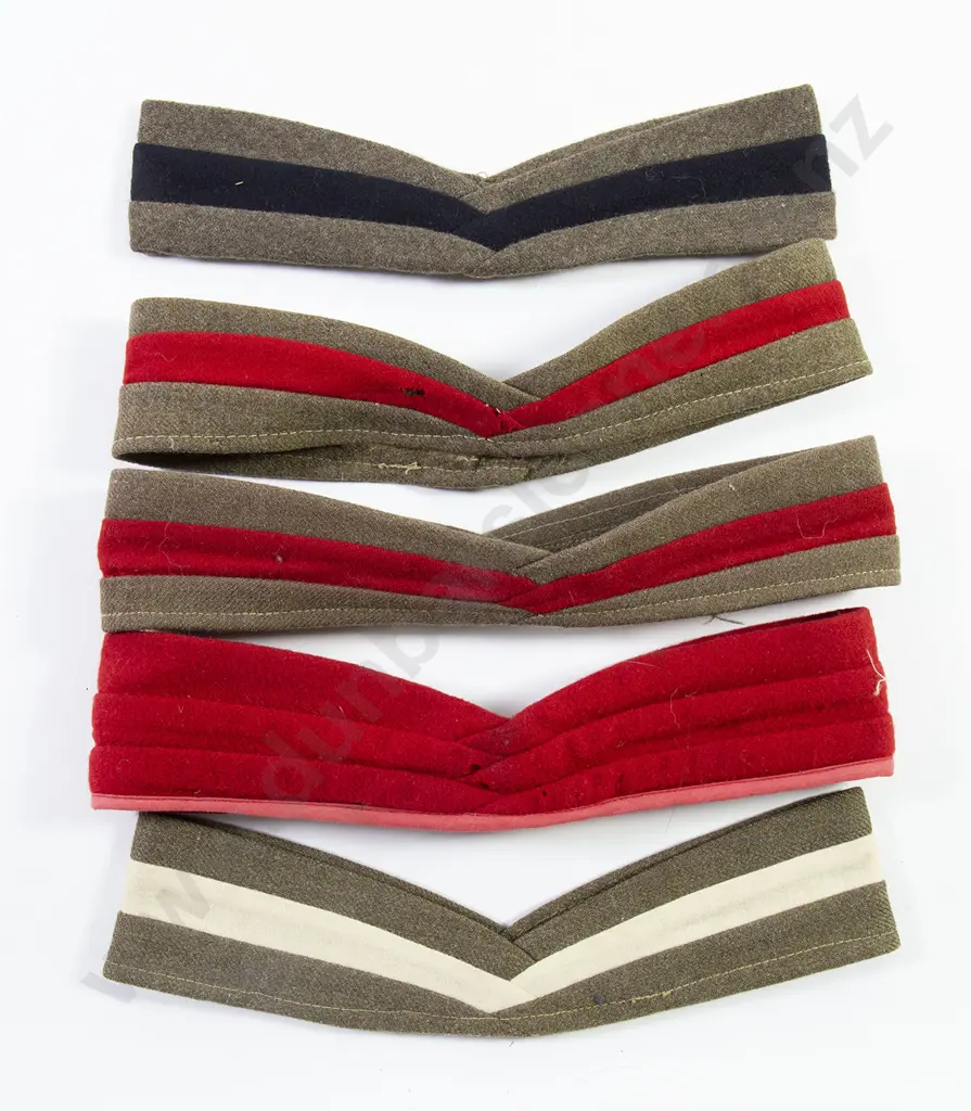 Five Various NZ Army Corps Puggarees Image 1++