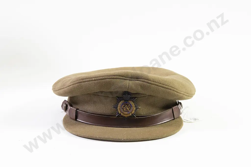 WWII Officer Peaked Visor Cap Image 1++