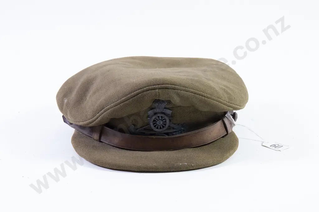 WWII Officer Peaked Visor Cap Image 1++