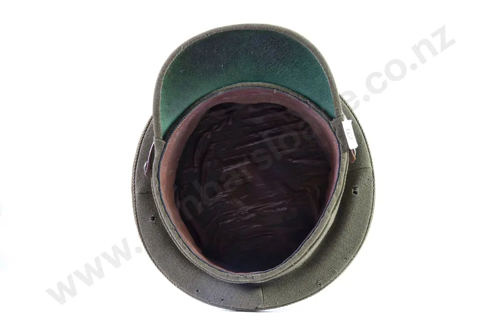 WWII Officer Peaked Stiff Visor Cap Image 1++