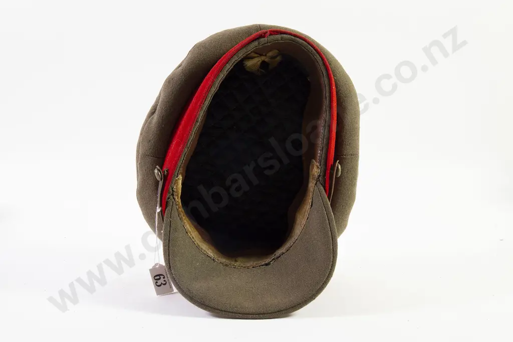 WWII Officer Peaked Visor Cap Image 1++