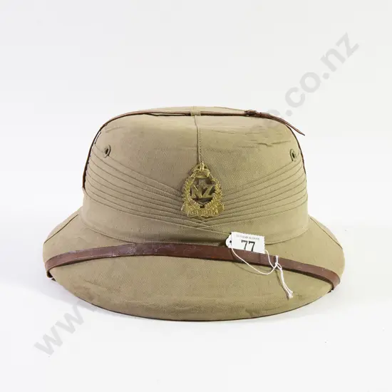 NZ WWII Pith Sun Helmet