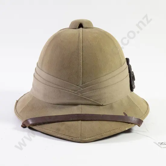 NZ WWII Pith Sun Helmet