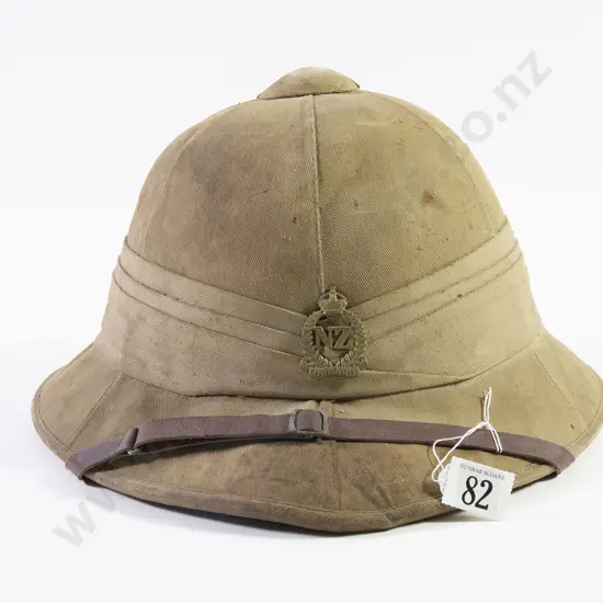 NZ WWII Pith Sun Helmet