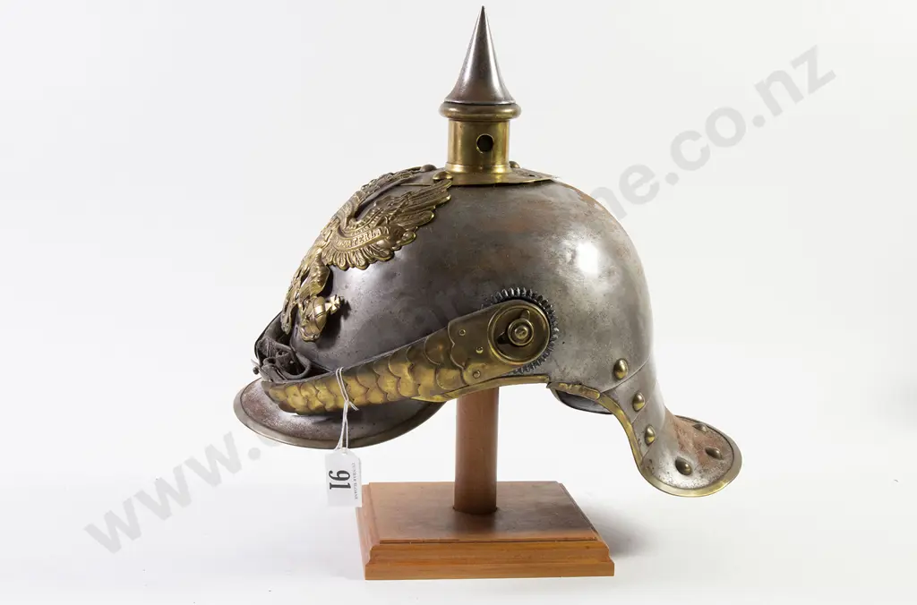 M1894 Cuirassiers Lobster Tail Pickelhaube by A Klucke & Cie Image 1++