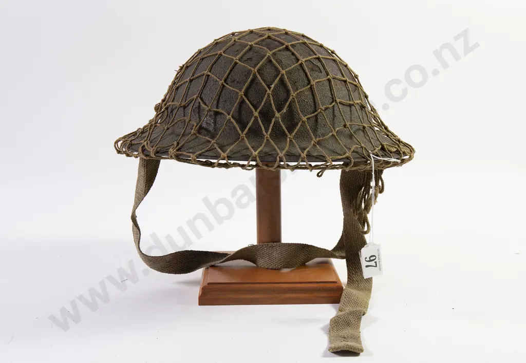 WWII Brodie Steel Helmet Image 1++
