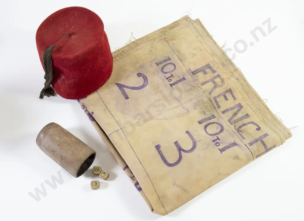 Fez Hat and Canvas Game Sheet Image 1++