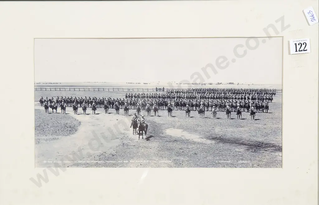 Framed NZ WWI Photograph Image 1++