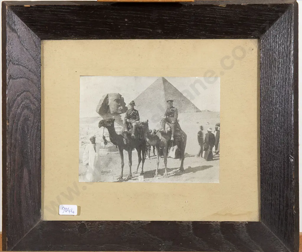 Framed WWI NZ Photograph Image 1++
