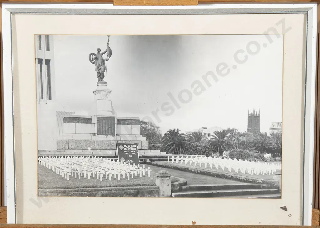 Framed WWI NZ Photograph Image 1++
