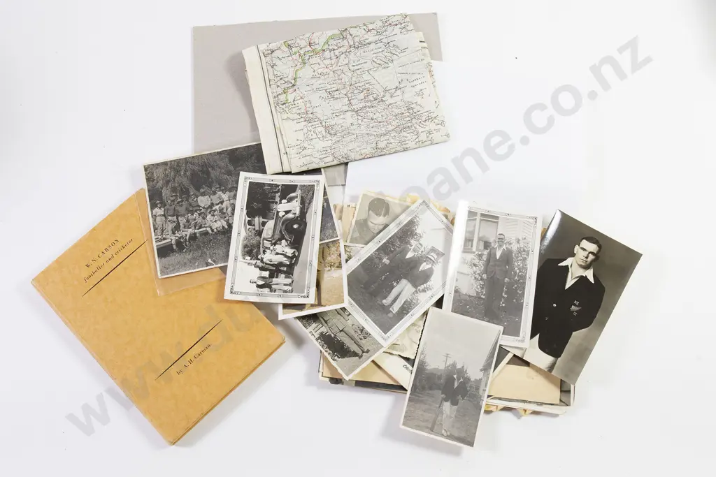 Collection Pertaining to W.N.Carson (Bill) WWII War Hero and Sportsman Image 1++