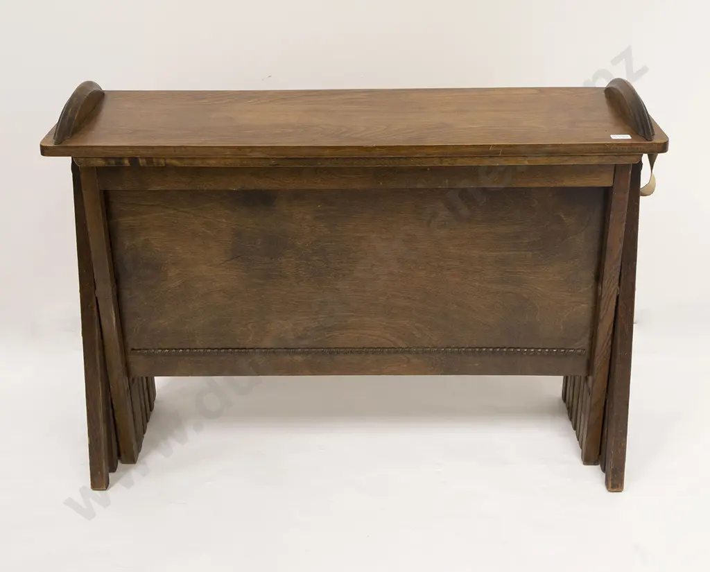 'Cabinetta' WWI Army Officers Folding Camp Bed Image 1++