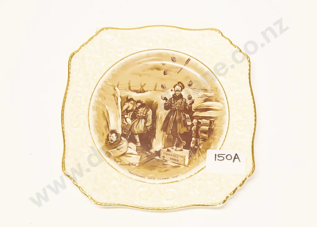 Royal Winton Bairnsfather Plate Image 1++