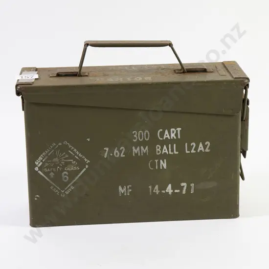 Two Ammunition Boxes