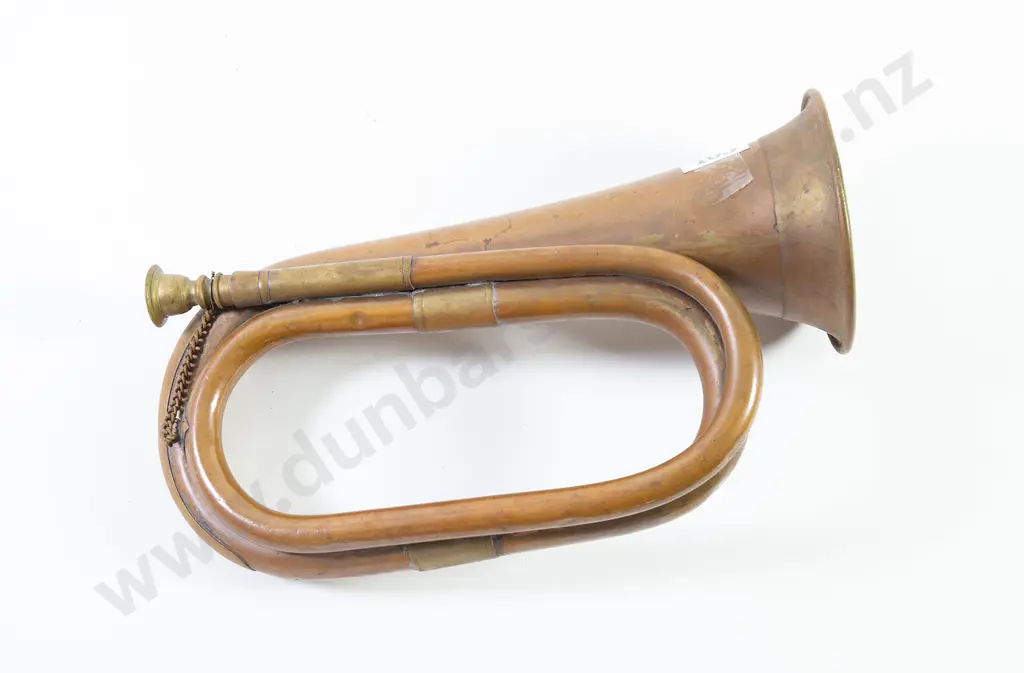 Brass and Copper Bugle Image 1++