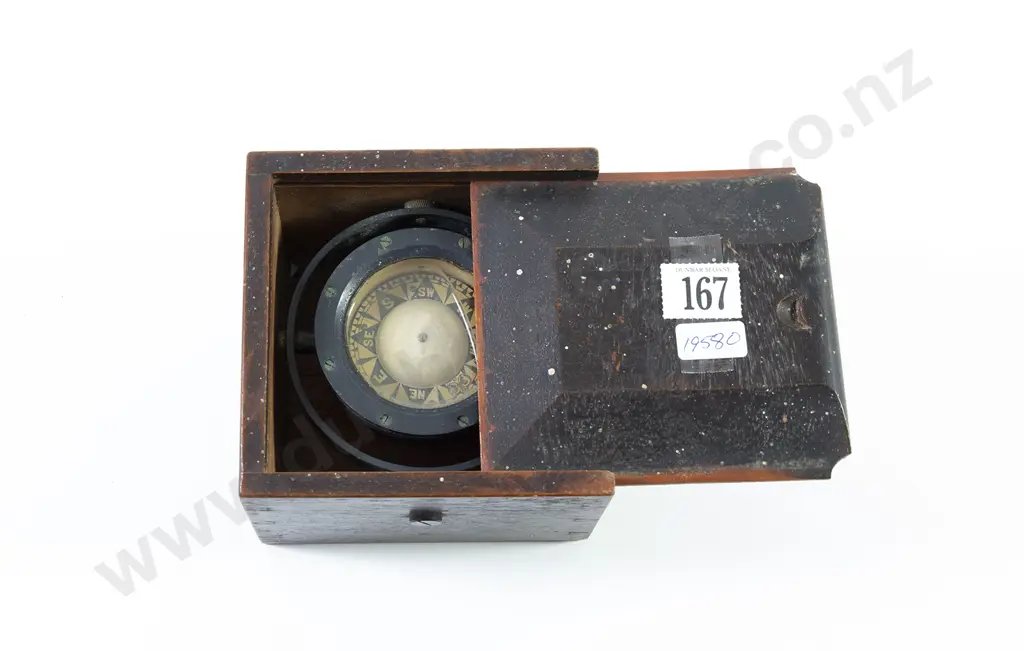Small Portable Binnacle Compass Image 1++
