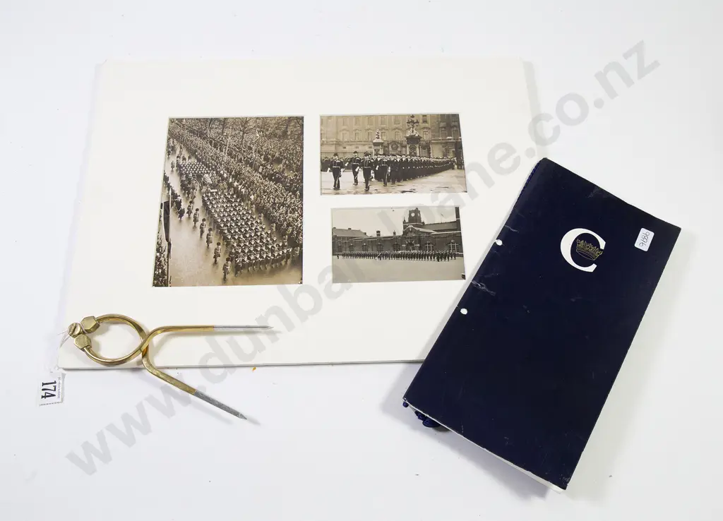 Collection of; brass map reading dividers Image 1++