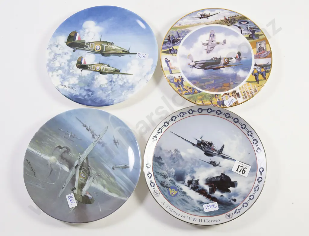 Four Commemorative Plates Image 1++
