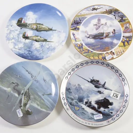 Four Commemorative Plates