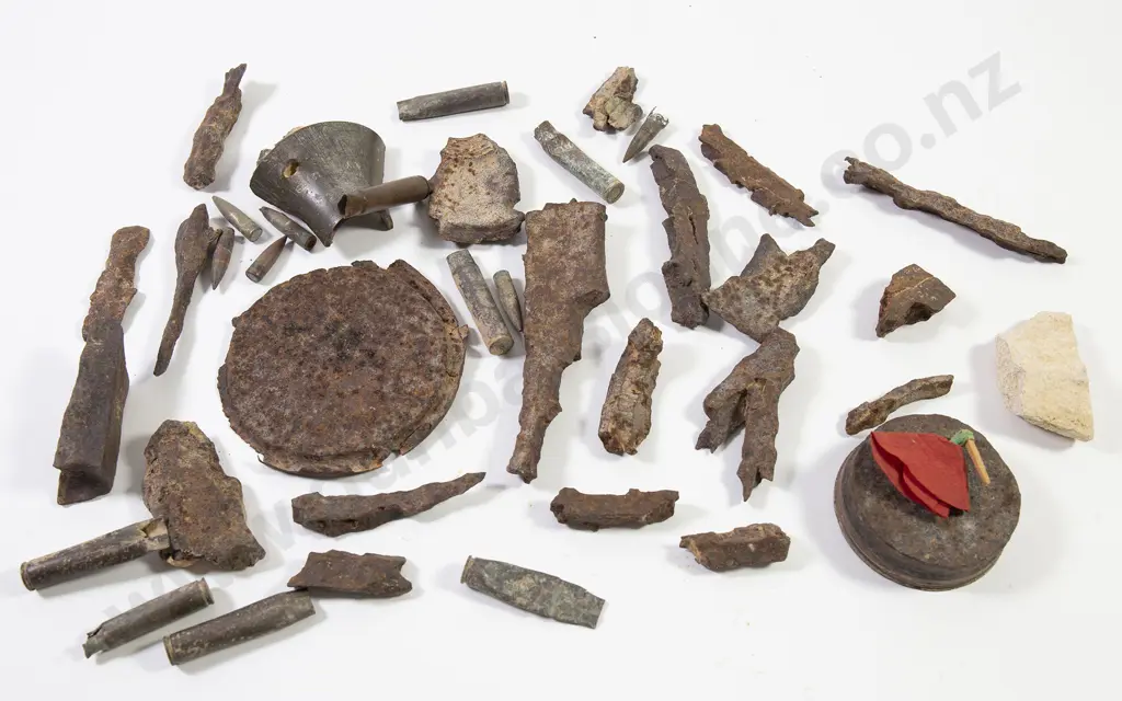 WWII Northern African Desert Shrapnel Image 1++