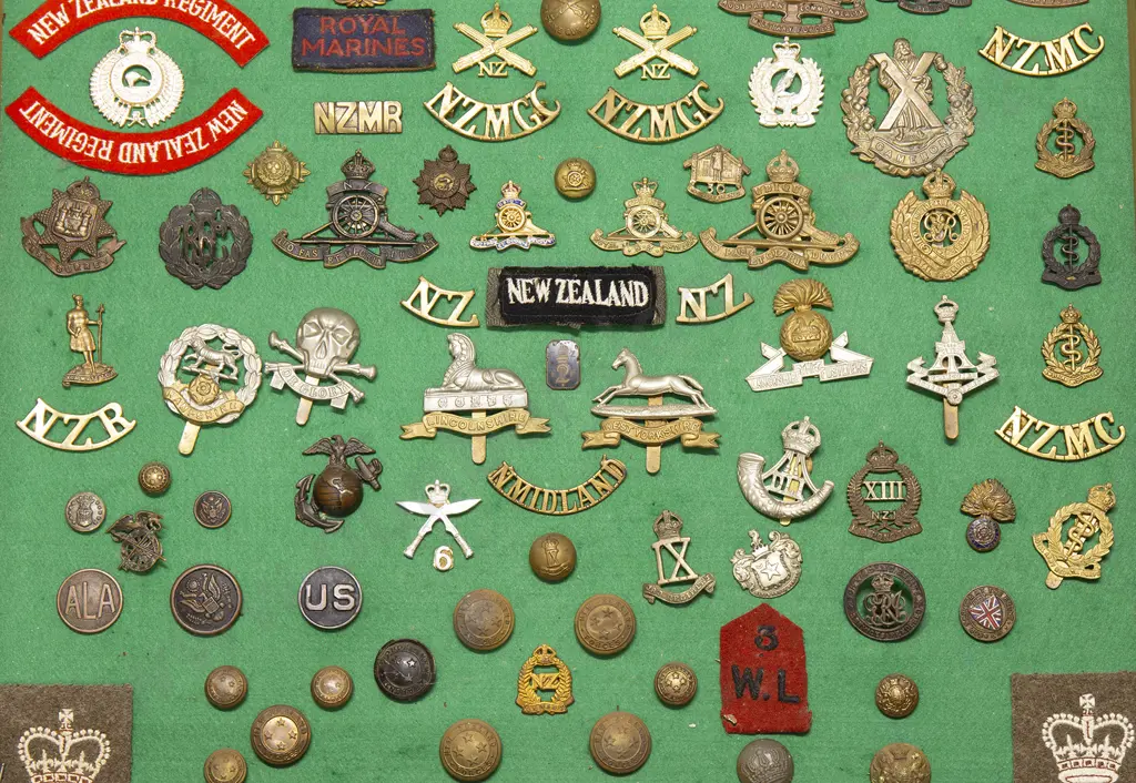 Collection Mainly NZ Military Insignia Image 1++