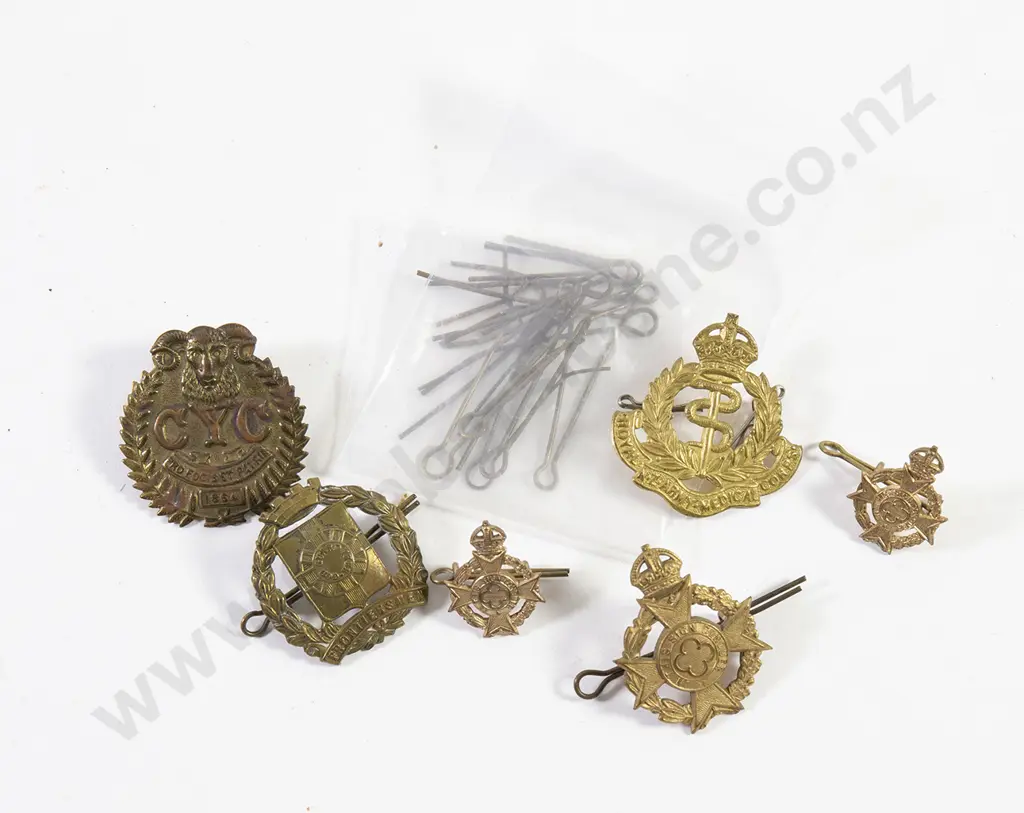 Six NZ Military Badges Image 1++