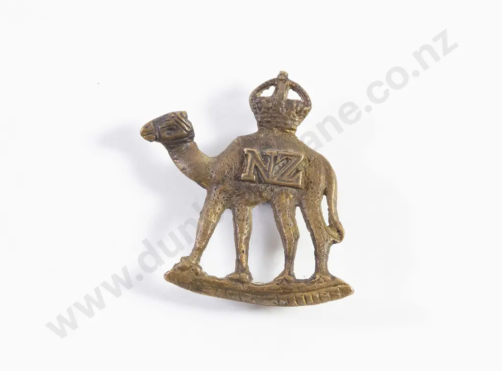 NZ Camel Corp Cap Badge Image 1++