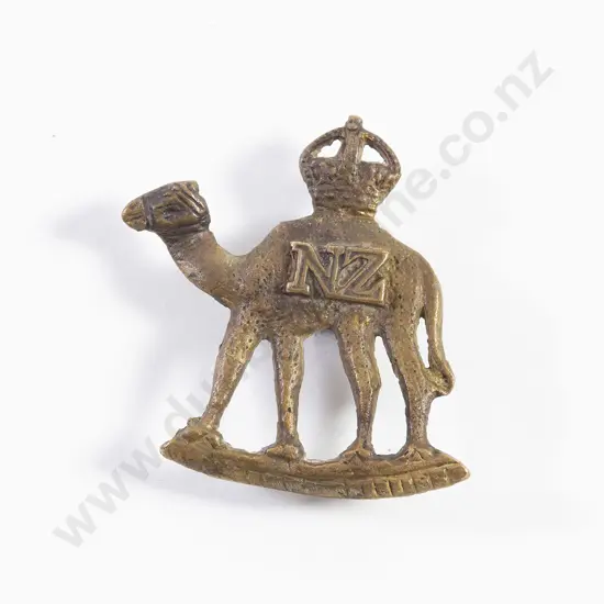 NZ Camel Corp Cap Badge