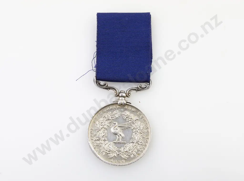 1839 Liverpool Shipwreck and Humane Society Medal Image 1++