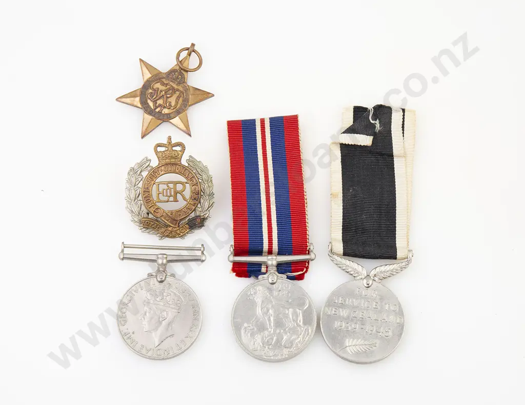 WWII Four Medal Group Image 1++