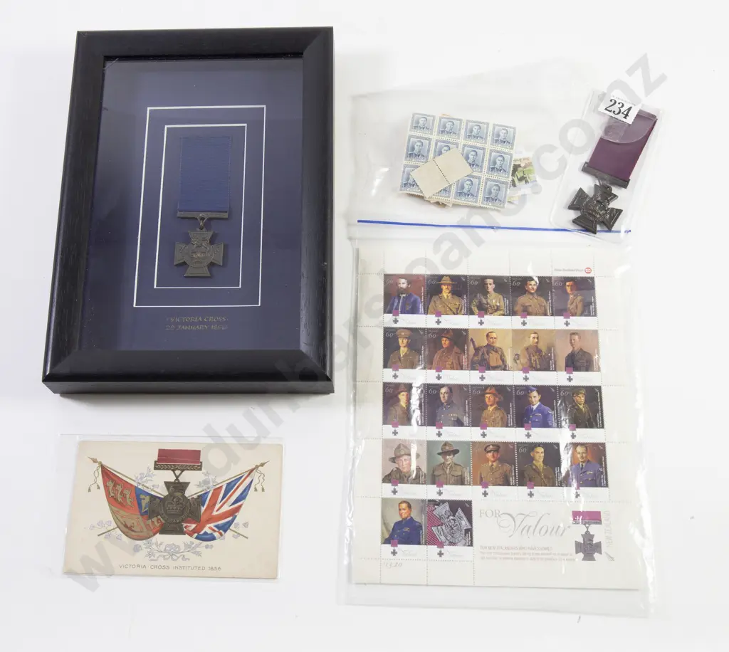 Two Replica Victoria Cross Medals Image 1++