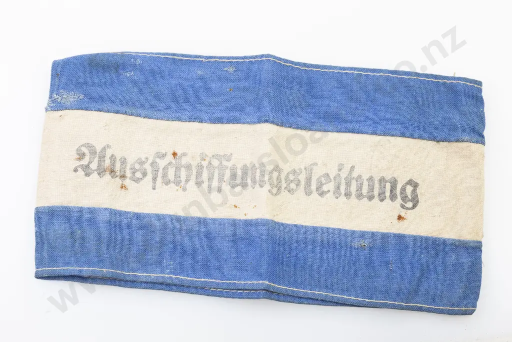 WWII German Dockyard & Quayside Supervisor Arm Band Image 1++