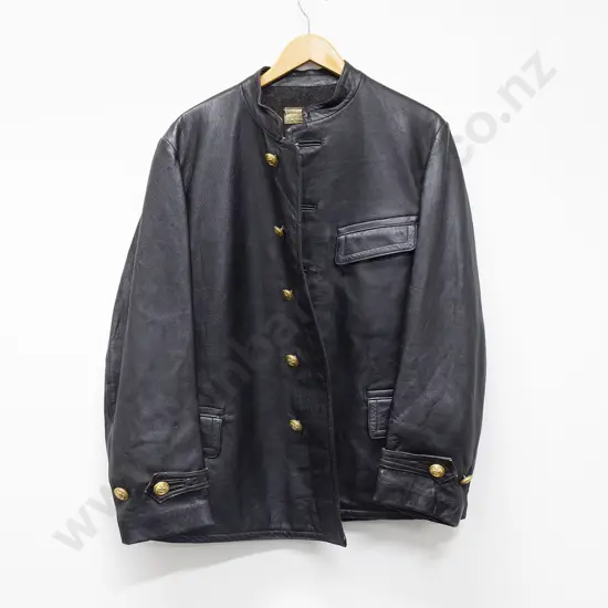 WWII German Leather Naval Jacket and Trousers