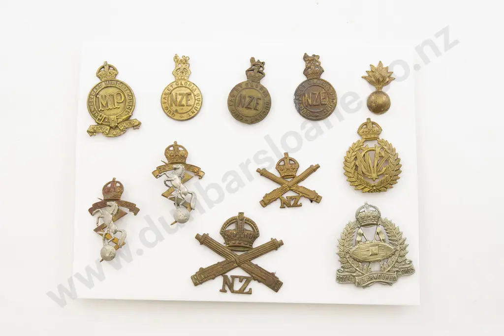 NZ Corps Hat Badges and Shoulder Titles (21) Image 1++