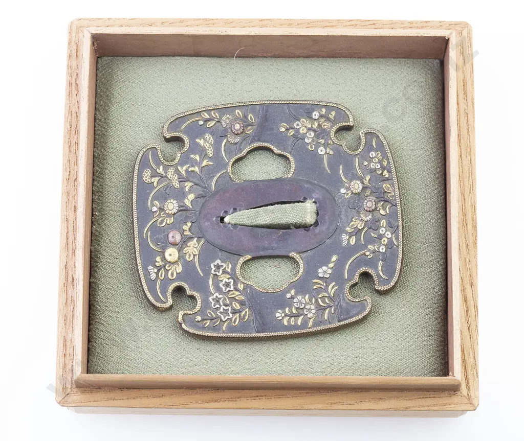 Japanese Edo Period Tachi Tsuba Image 1++