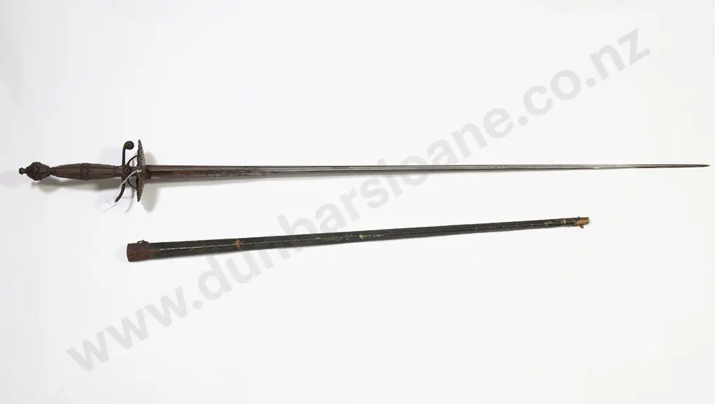 C19th (French) Court Epee Sword Image 1++