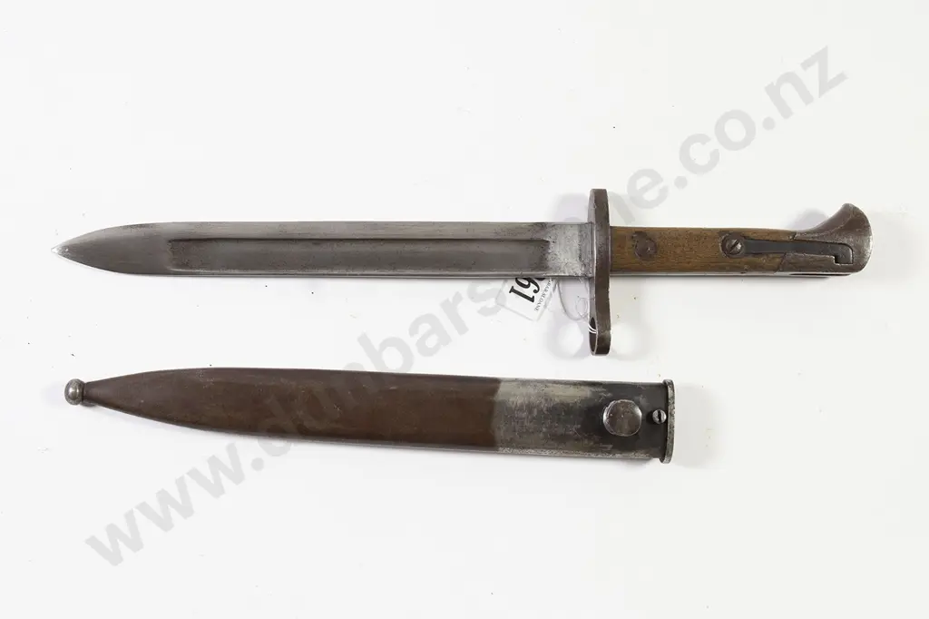 Turkish M1935 Leaf-Sprint Bayonet Image 1++